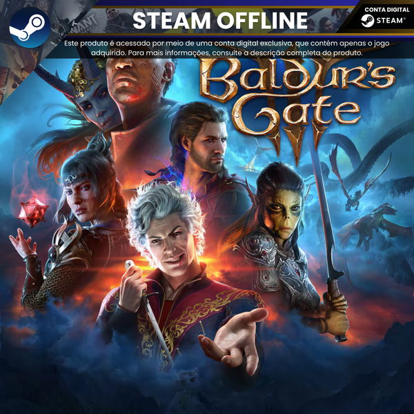 Baldur's Gate 3 | Steam Offline - Conta Digital
