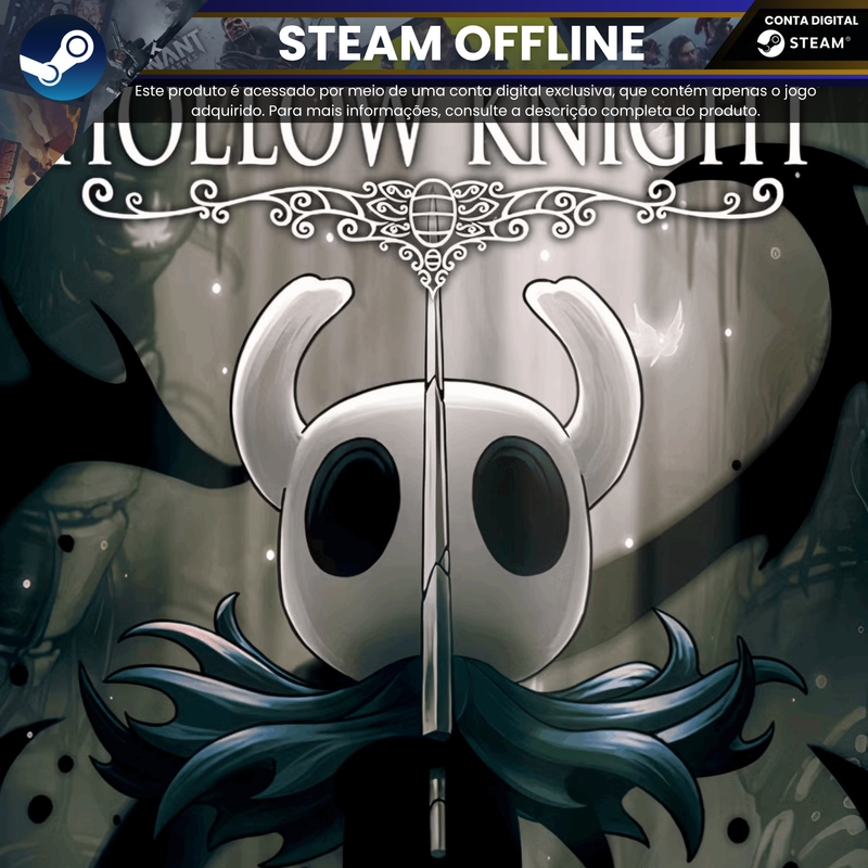 Hollow Knight | Steam Offline - Conta Digital