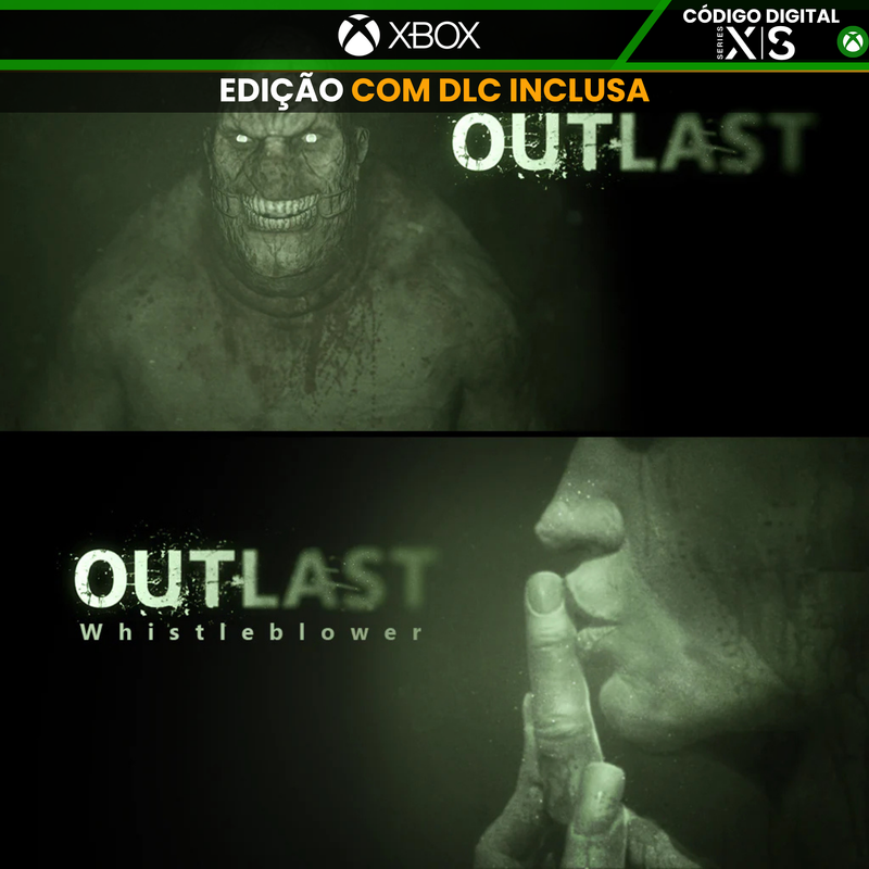 Outlast + Whistleblower | Complete Edition | Mídia digital