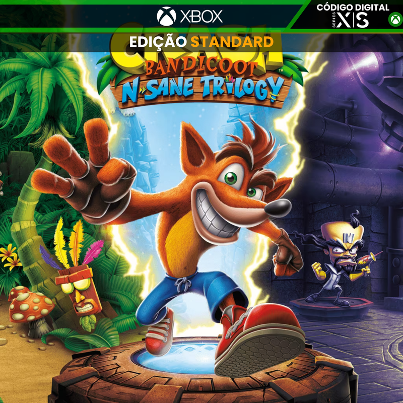 Crash Bandicoot™ N. Sane Trilogy | Standard Edition | Mídia digital