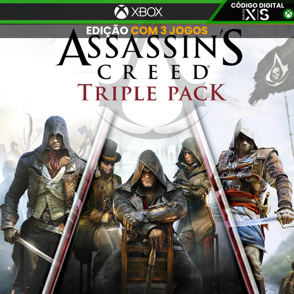 Assassin's Creed Triple Pack | Complete Edition | Mídia digital