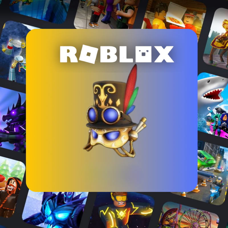 Roblox - Mardi Gras Steampunk Mask
