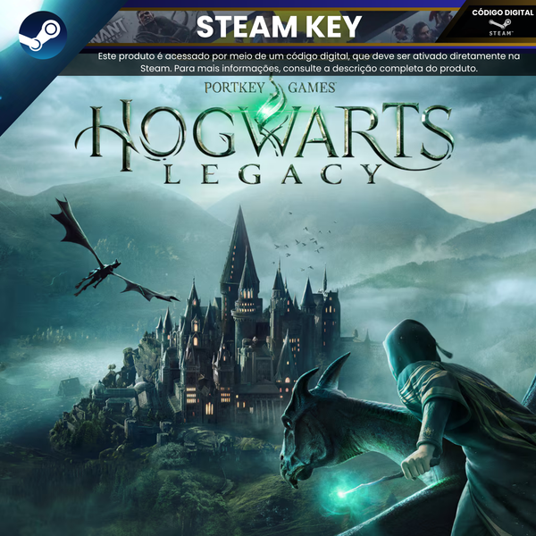 Hogwarts Legacy Deluxe Edition | Steam Key - Código Digital