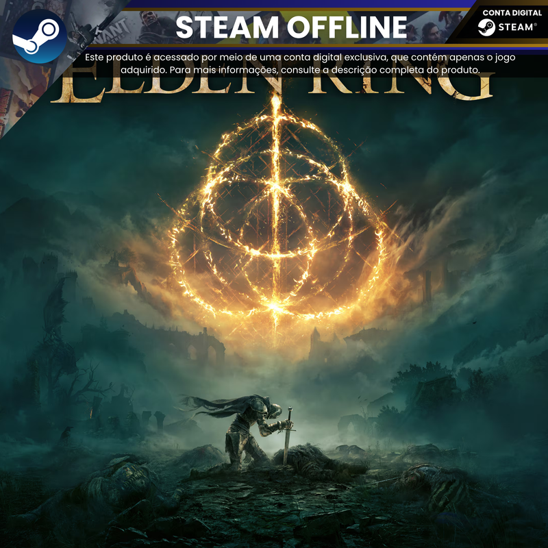 Elden Ring | Steam Offline - Conta Digital