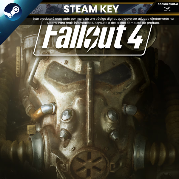 Fallout 4 | Steam Key - Código Digital