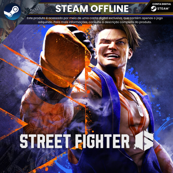 Street Fighter 6 | Steam Offline - Conta Digital