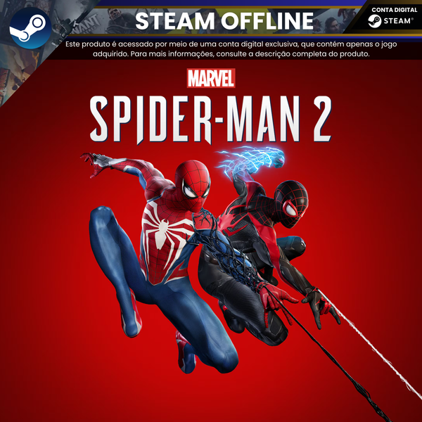 Marvel Spider-Man 2 Digital Deluxe Edition | Steam Offline - Conta Digital